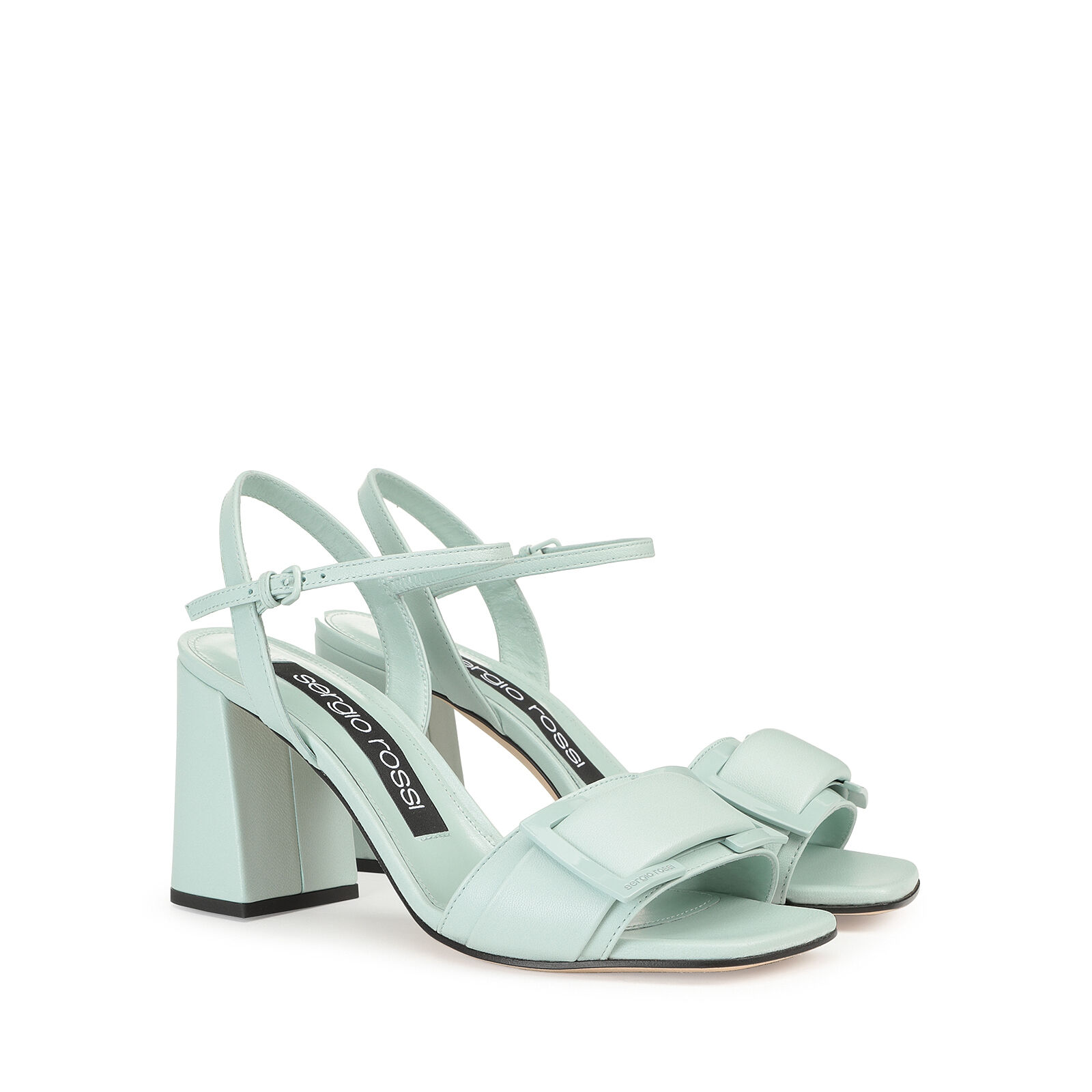 サンダル グリーン ヒールの高さ: 80mm, sr Prince - Sandals Agave | Sergio Rossi