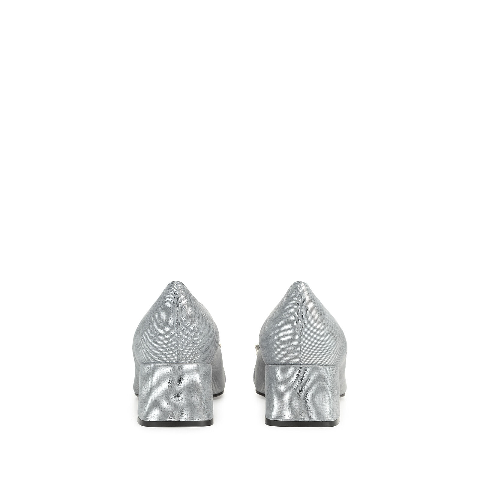 パンプス グレー ローヒール: 45mm, sr Prince - Pumps Acciaio | Sergio Rossi