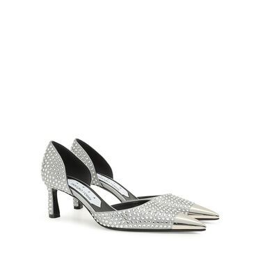 Pumps Grey Mid heel: 60mm, Area Dagger - Pumps Silver 2