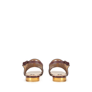 sr Agate - Flat sandals Wine, 2