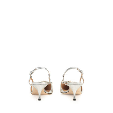 sr Godiva Precious - Slingbacks Silver, 2