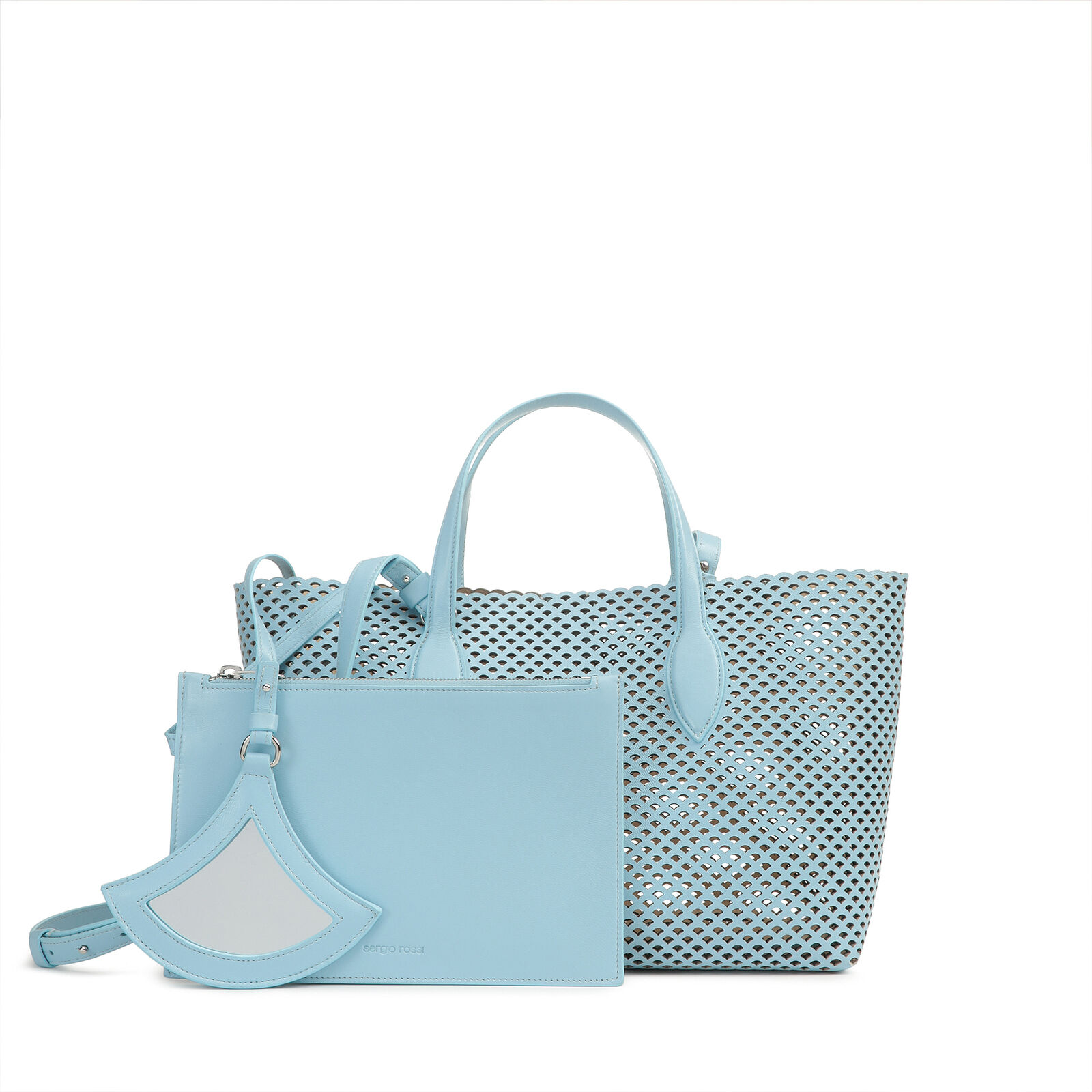 sr Micro Mermaid - Tote/Shopping Blue Paradise, 0