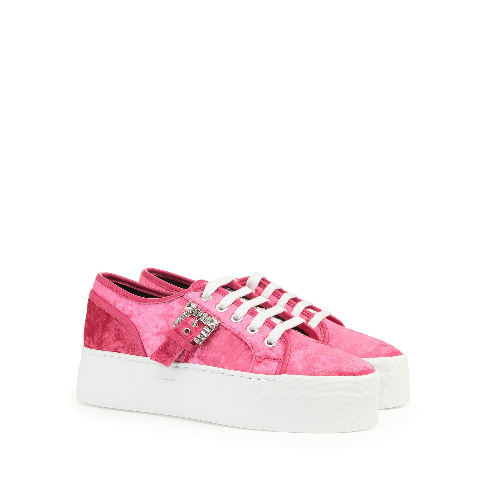 sr Twenty Buckle - Sneakers Fuxia, 1