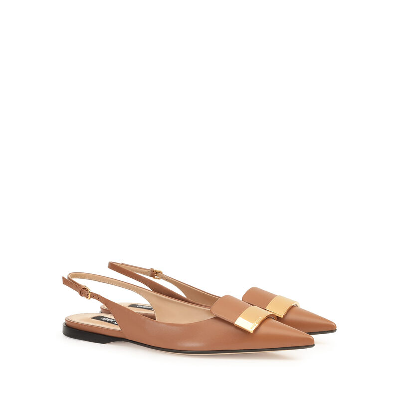sr1 - Slingbacks Macadamia