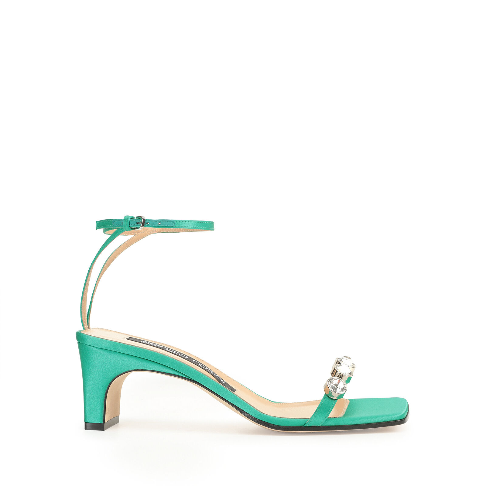 Sandals Green Heel height 60mm sr1 Sergio Rossi