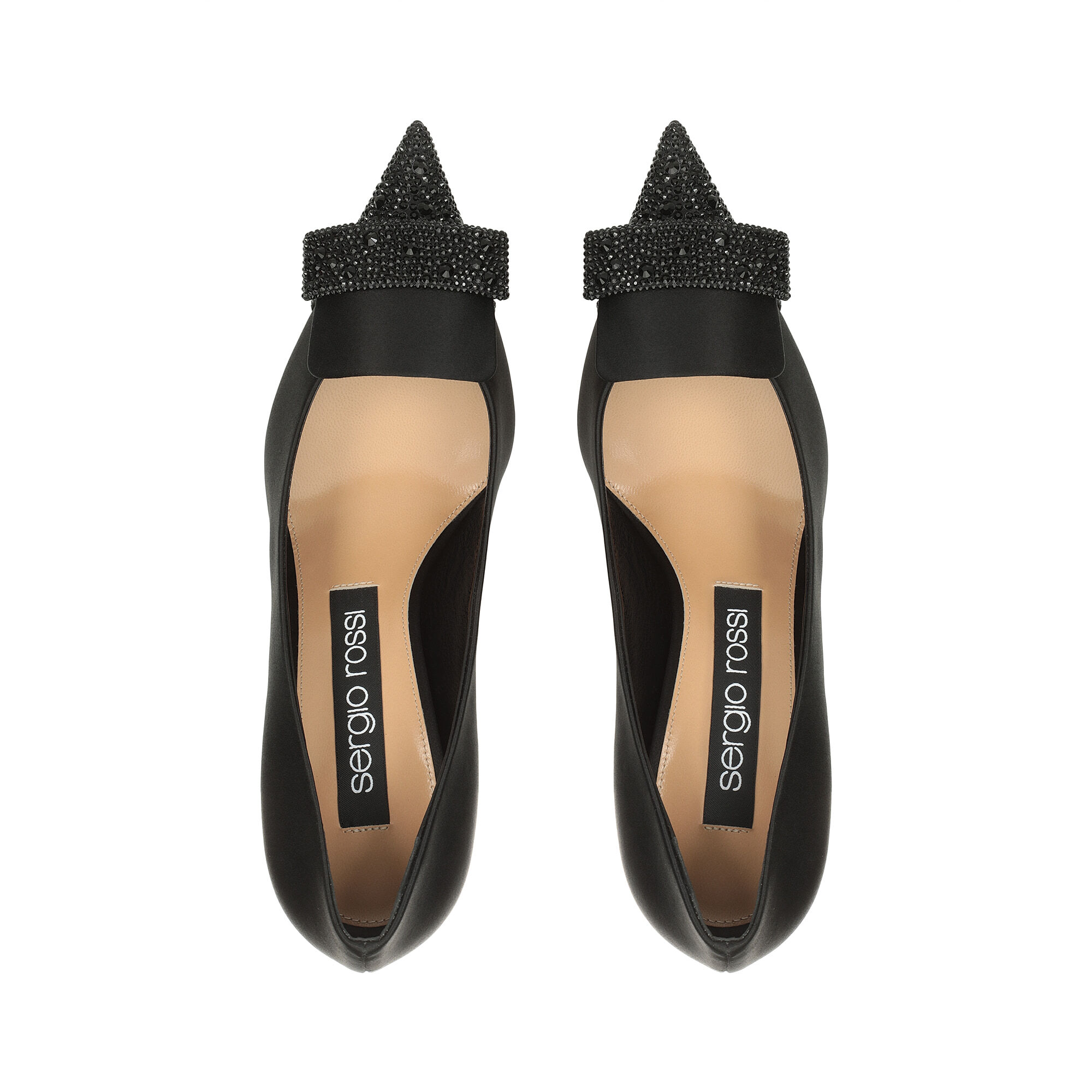 華やかクリスタルパヴェ★新作★Sergio Rossi★sr1-Pumps Black 華やかクリスタルパヴェ☆新作☆Sergio Rossi☆sr1-Pumps Black
