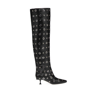 Bottes Noir Talon moyen: 50mm, sr Milano  - Boots Black 2