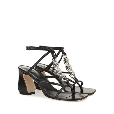 Sandalen Schwarz Hohe Absätze: 80mm, SI ROSSI  - Sandals Black 2