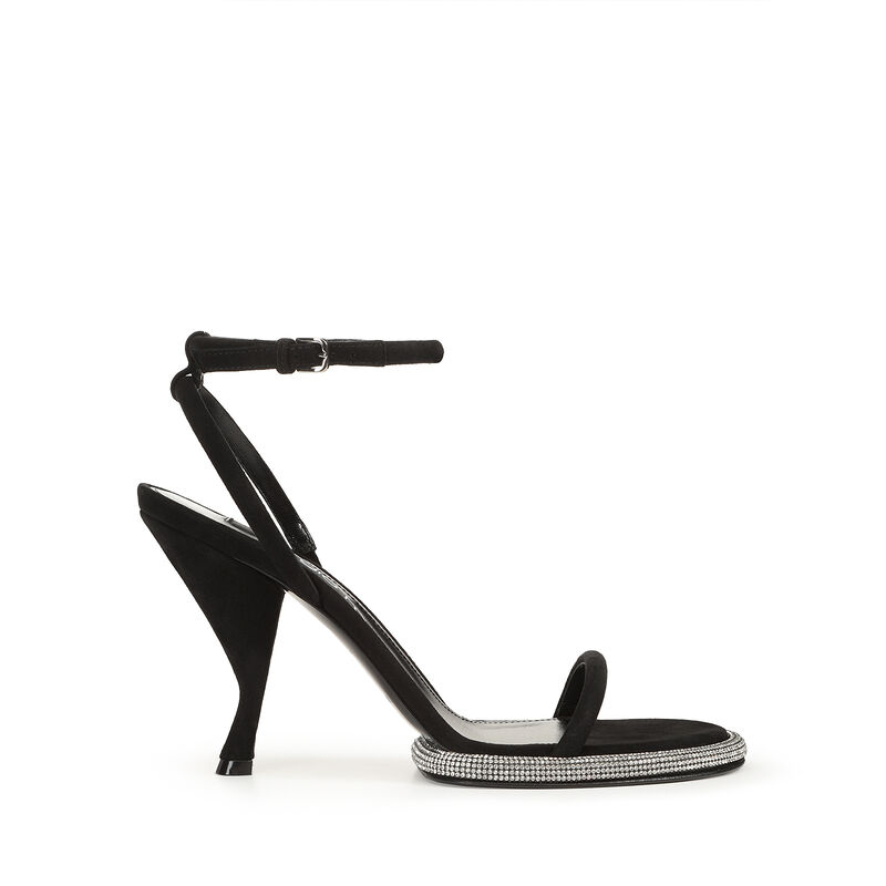 sr Bijous  - Sandals Black/Crystal