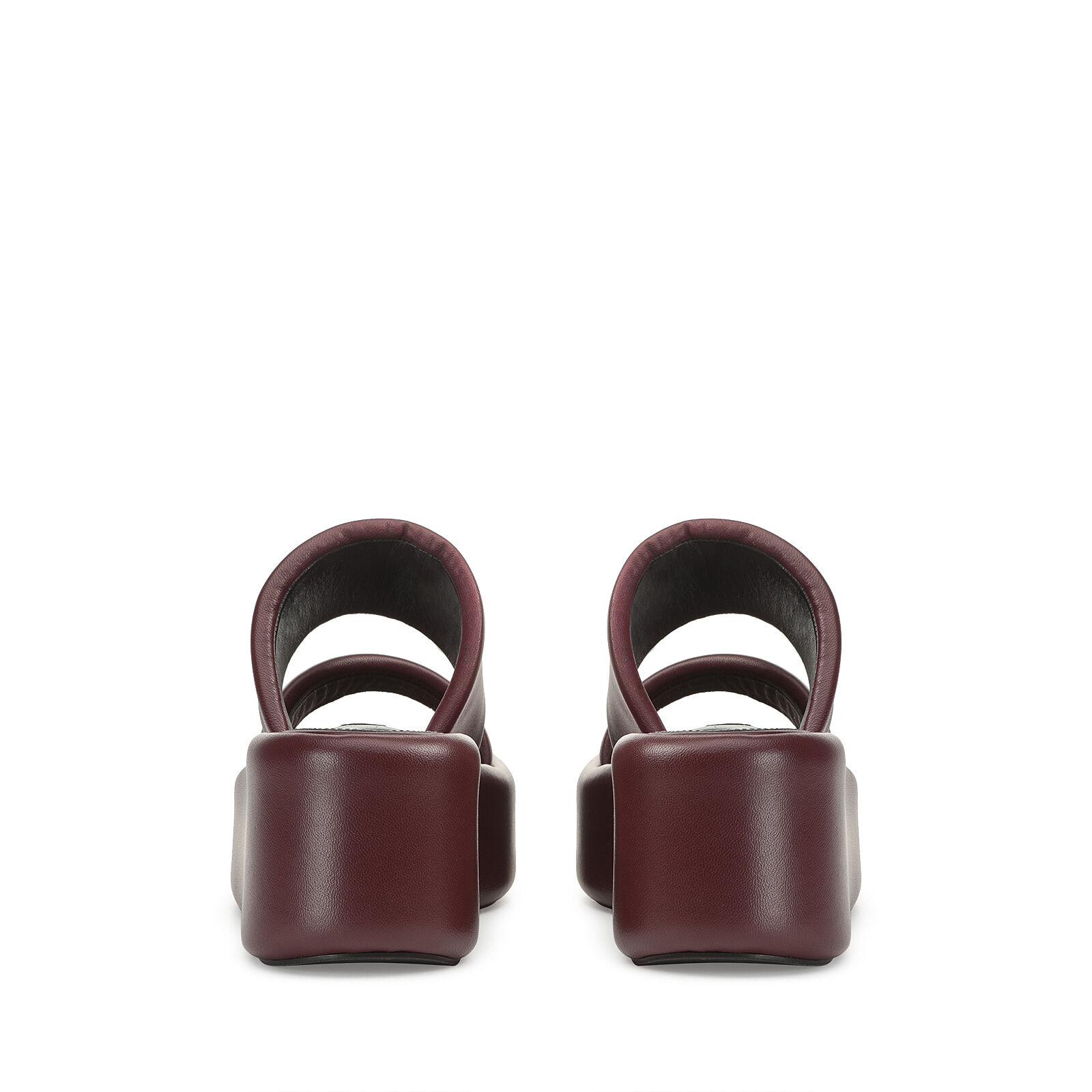 口コミ サイト 商品 sr 10mm, フラット: レッド サンダル Spongy Wine Wedges - 靴
