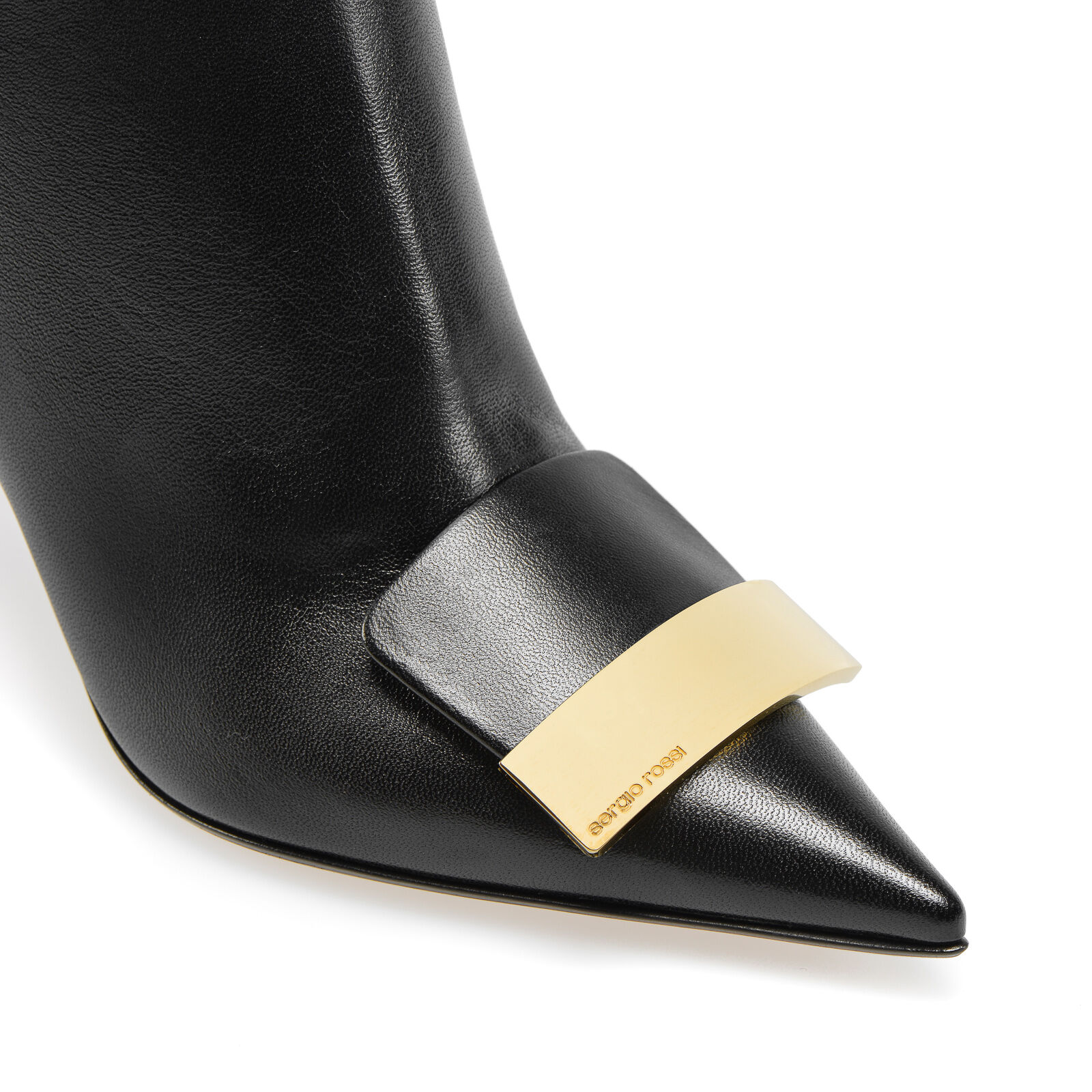 Booties Black Heel height: 90mm, sr1 | Sergio Rossi