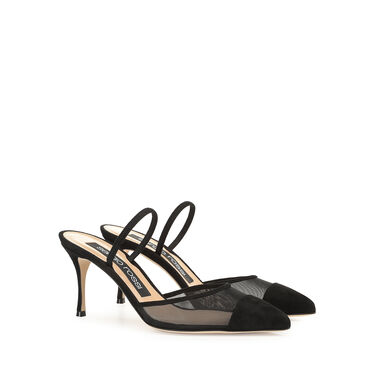 Slingbacks Nero Altezza tacco: 75mm, Godiva - Slingbacks Nero 2