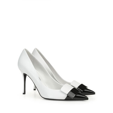 Pumps Multicolor High heel: 90mm, sr1 - Pumps Black/White 2