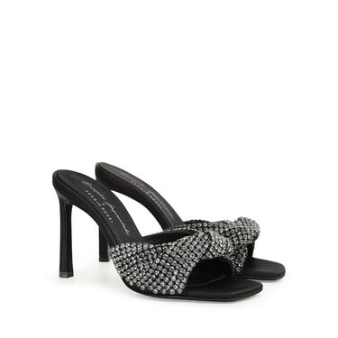 Sandals Black High heel: 95mm, Evangelie - Sandals Black 2