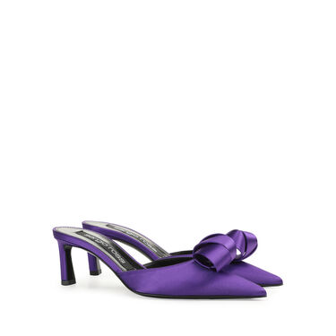 Mules violet Mid heel: 60mm, sr Bigoudi - Mules Iris 2