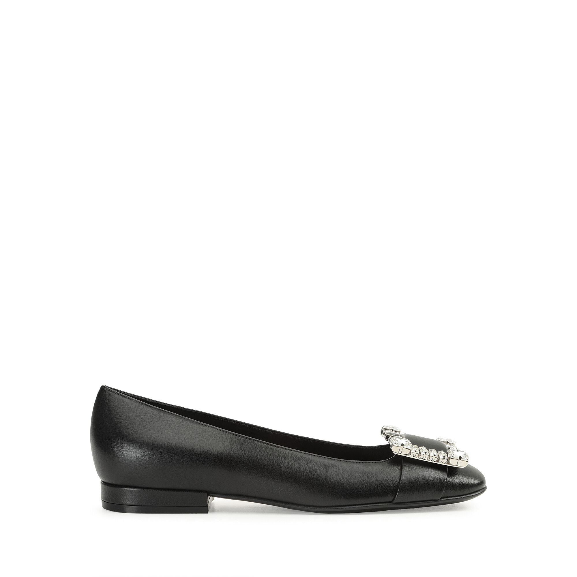 Ballerinas Black Low heel 15mm sr Prince Ballerinas Black
