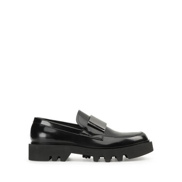 Loafers Black Low heel: 20mm, sr Miroir - Loafers Black 2
