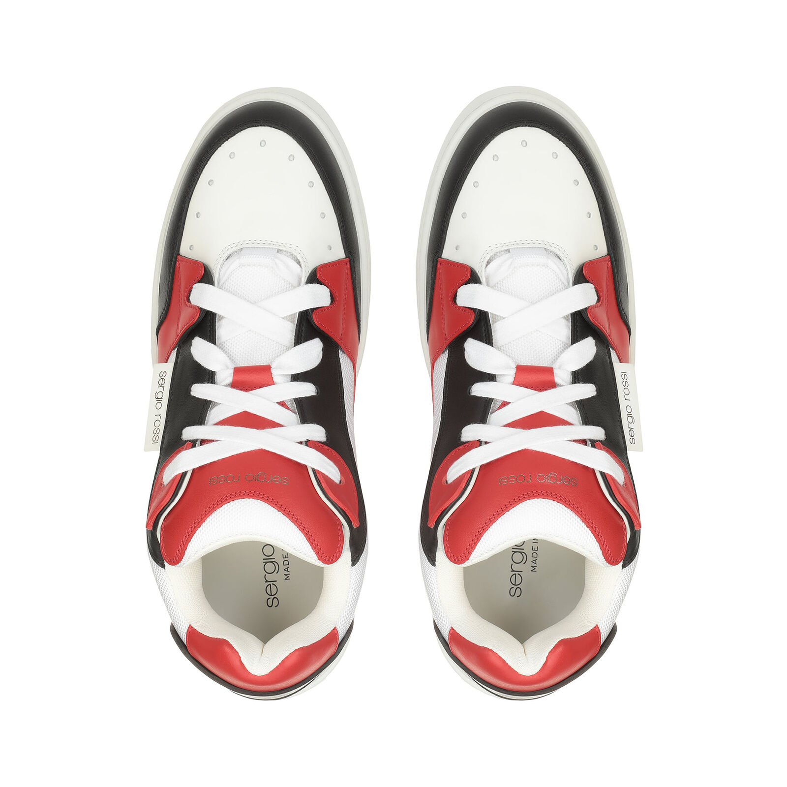 sr1 Addict - Sneakers Rosso, 3