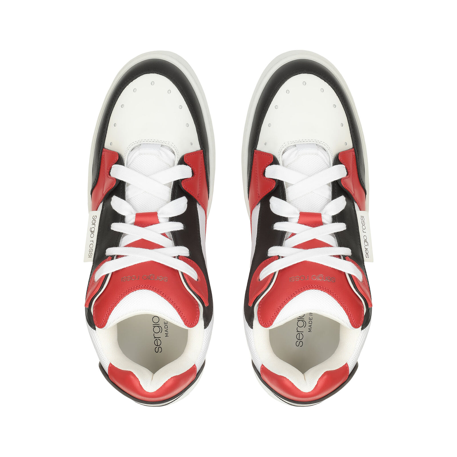 sr1 Addict - Sneakers Rosso, 3