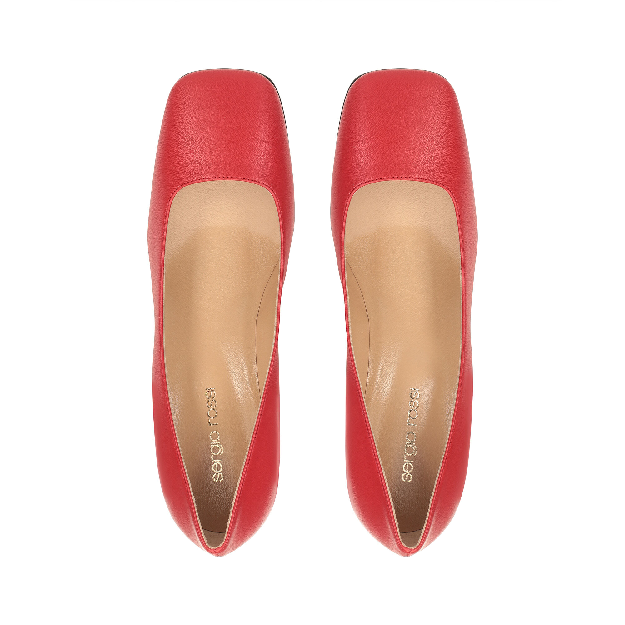 正規 sr 45mm, heel: Low Red Pumps Alicia Rossi Sergio | 靴