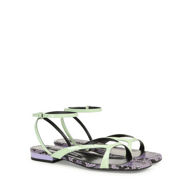 Sandalen violet Niedriger Absätze: 15mm, sr Aracne  - Sandals 2