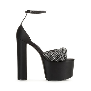 Sandals Black High heel: 80mm, Evangelie - Sandals Black 2