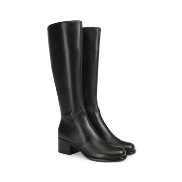 Boots Black Mid heel: 50mm, sr Aden  - Boots Black 2