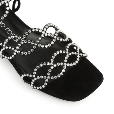 sr Mermaid - Flat sandals Black, 4
