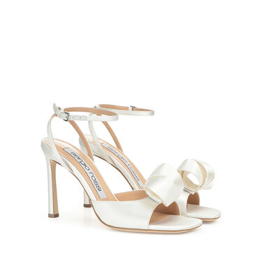 Sandals White High heel: 95mm, sr Bridal - Sandals White 2