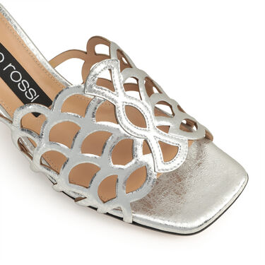 sr Mermaid - Sandals Silver, 4