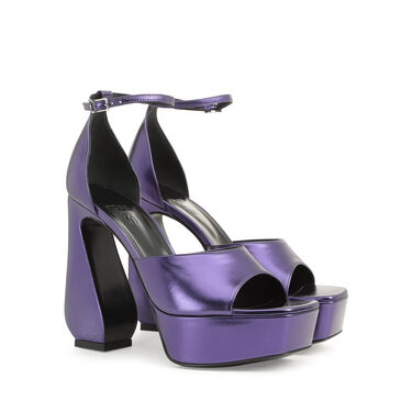 Sandales violet Talon haut: 90mm, SI ROSSI - Sandals Iris 2