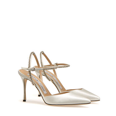 Slingbacks Bianco Tacco alto: 90mm, Godiva Bridal - Slingbacks Bianco 2