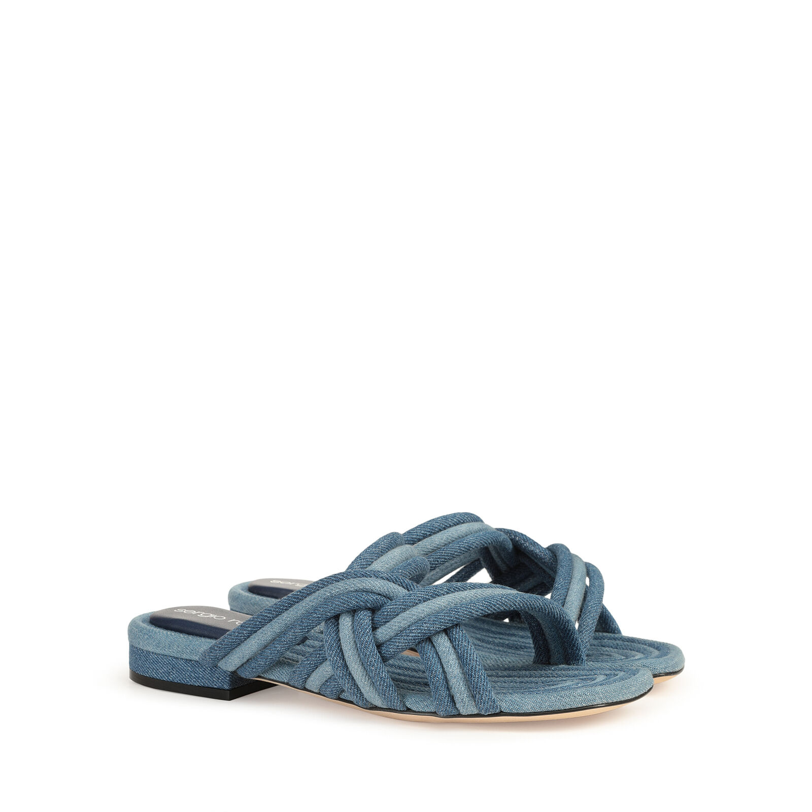 sr Watamu - Flat sandals Indigo, 1