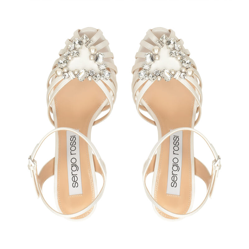 Godiva Precious Bridal - Sandals White