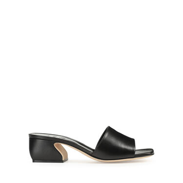 Sandales Noir Petit talon: 45mm, SI ROSSI - Sandals Black 2