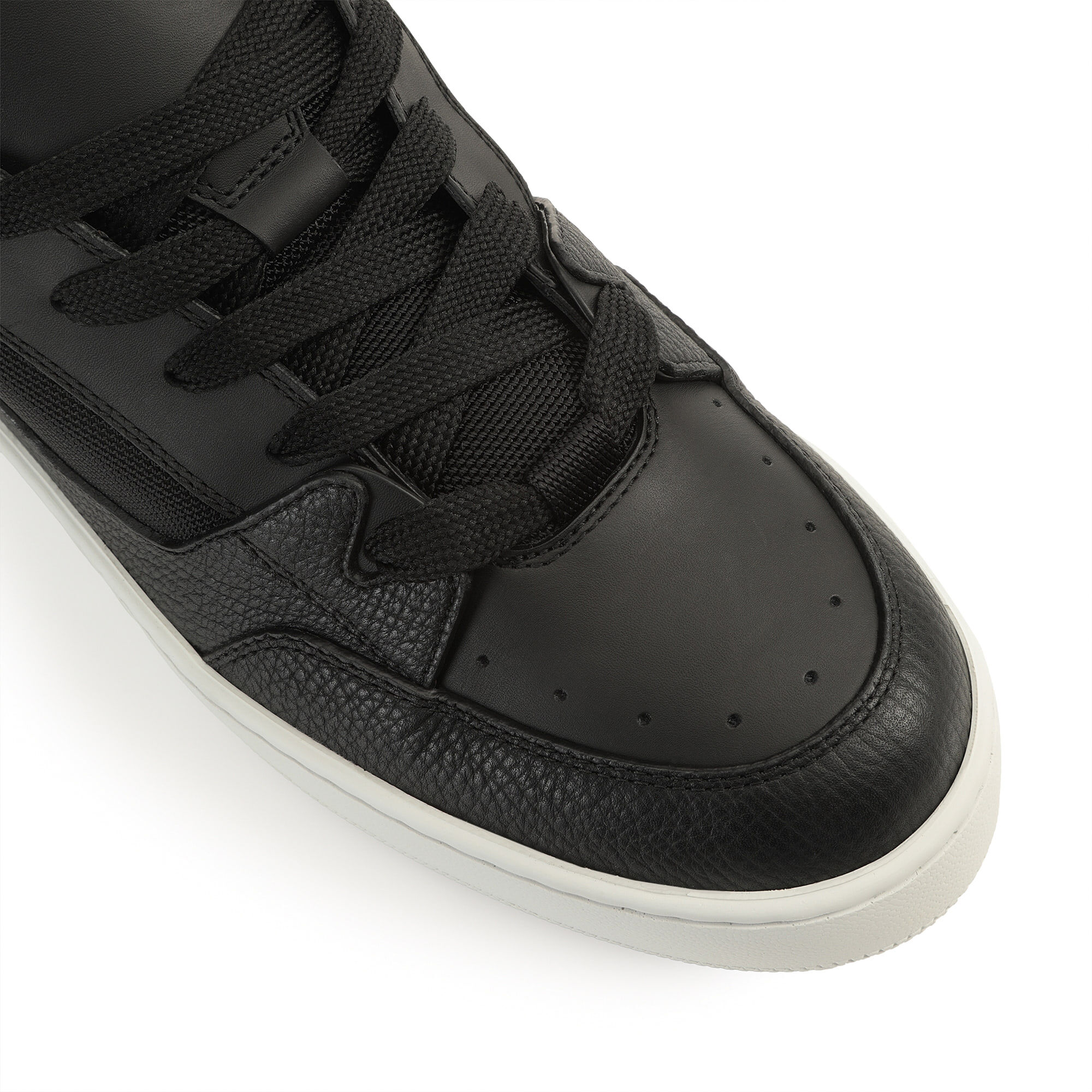 Sneakers Black Flat, sr1 Addict - Sneakers Black | Sergio Rossi