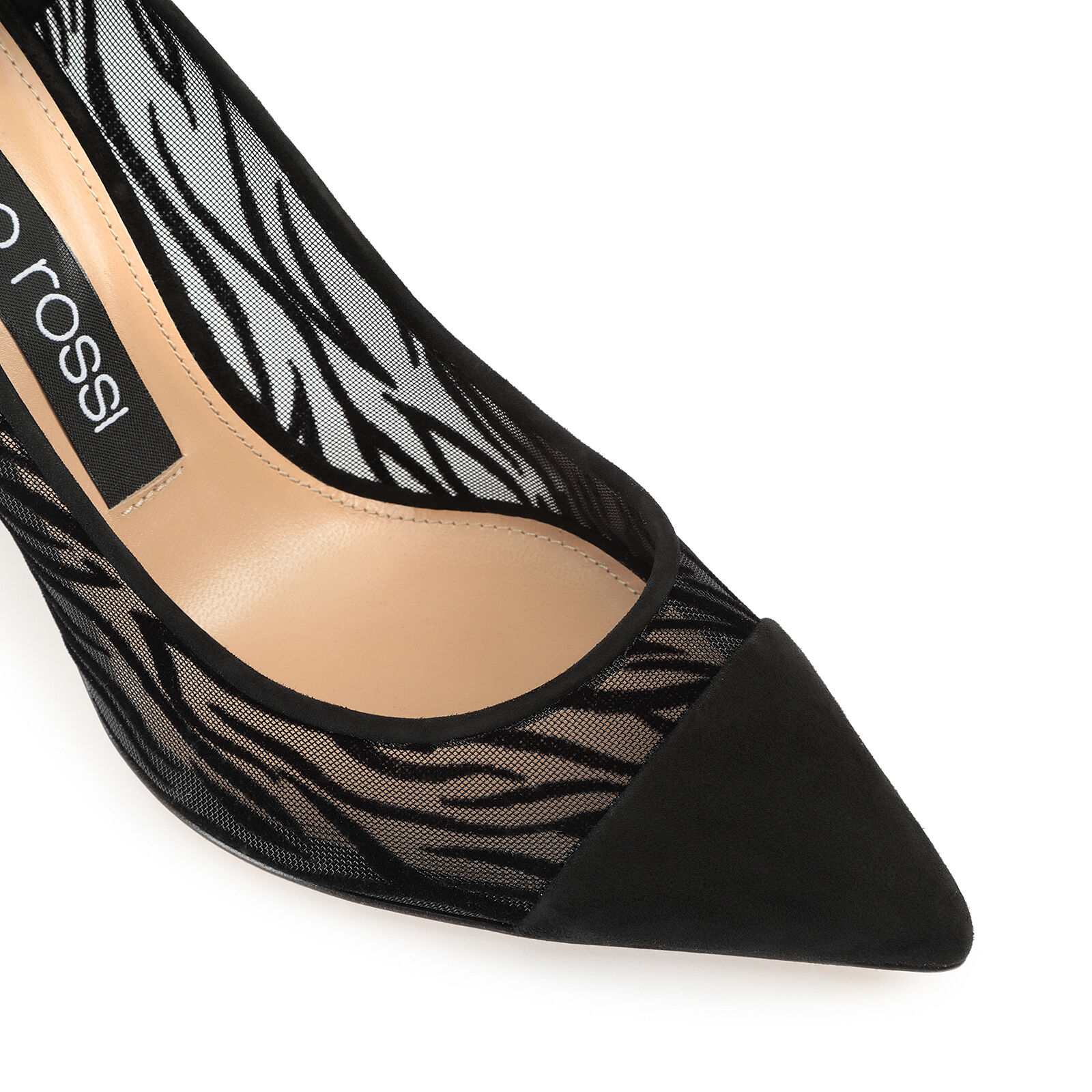 Black Heel height: 90mm, Godiva | Sergio Rossi