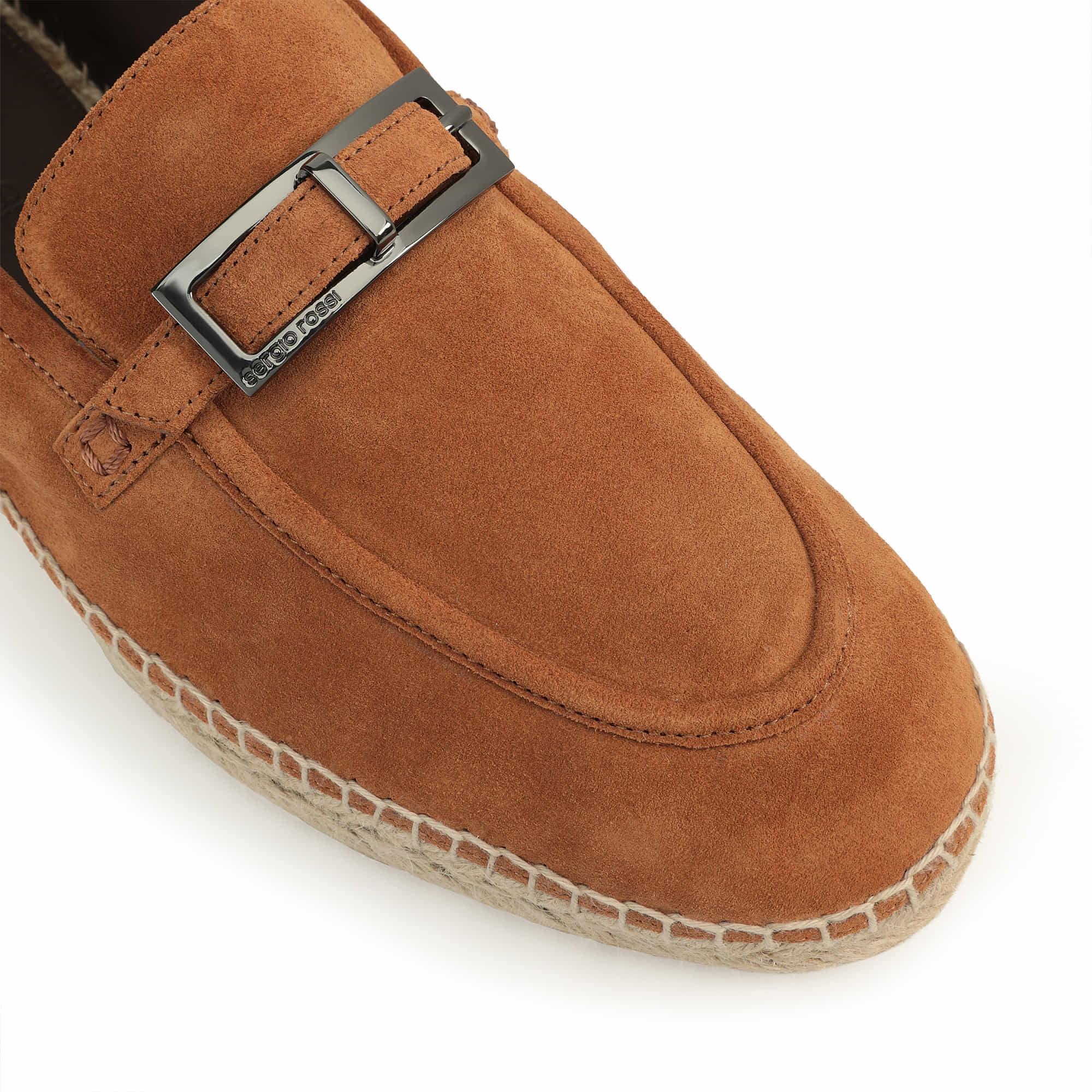 Loafers Brown Flat: 10mm, sr Nora - Loafers Garam | Sergio Rossi