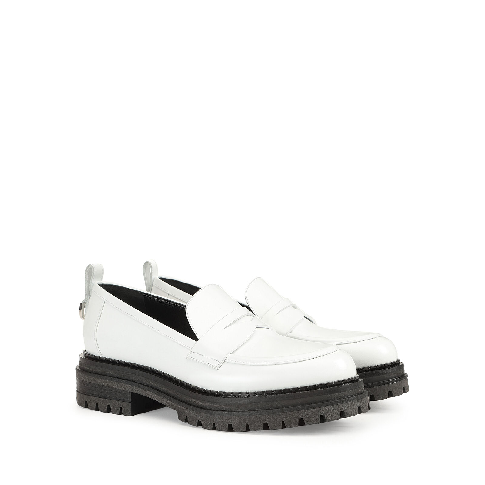 ローファー ホワイト ローヒール: 15mm, sr Joan - Loafers
