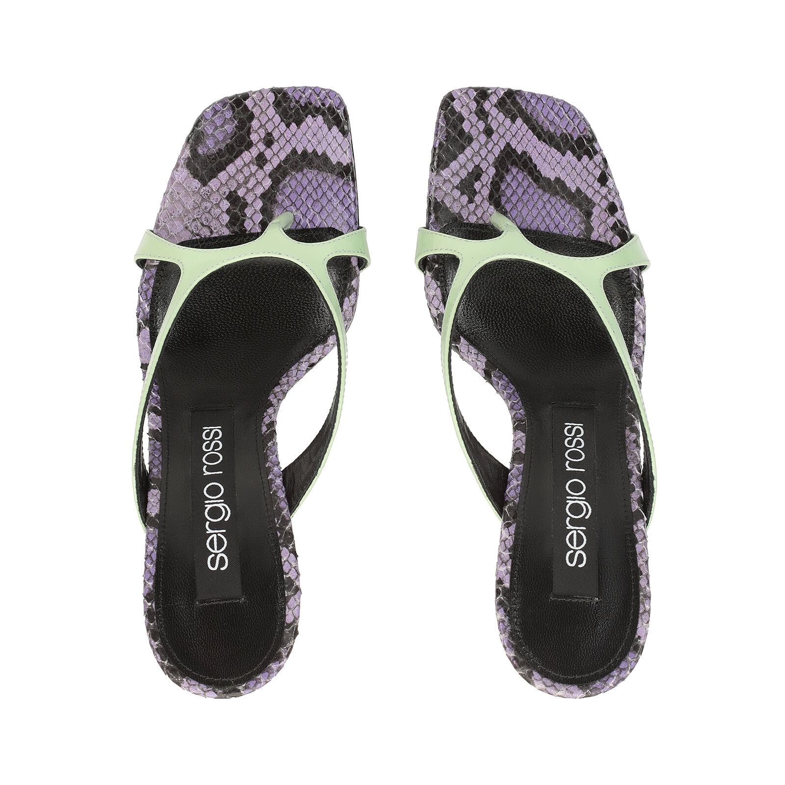Sandale ajouree talon outlet