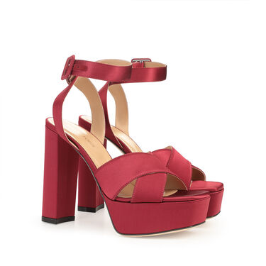 Sandales Rouge Talon haut: 90mm, sr Monica  - Sandals Smalto 2