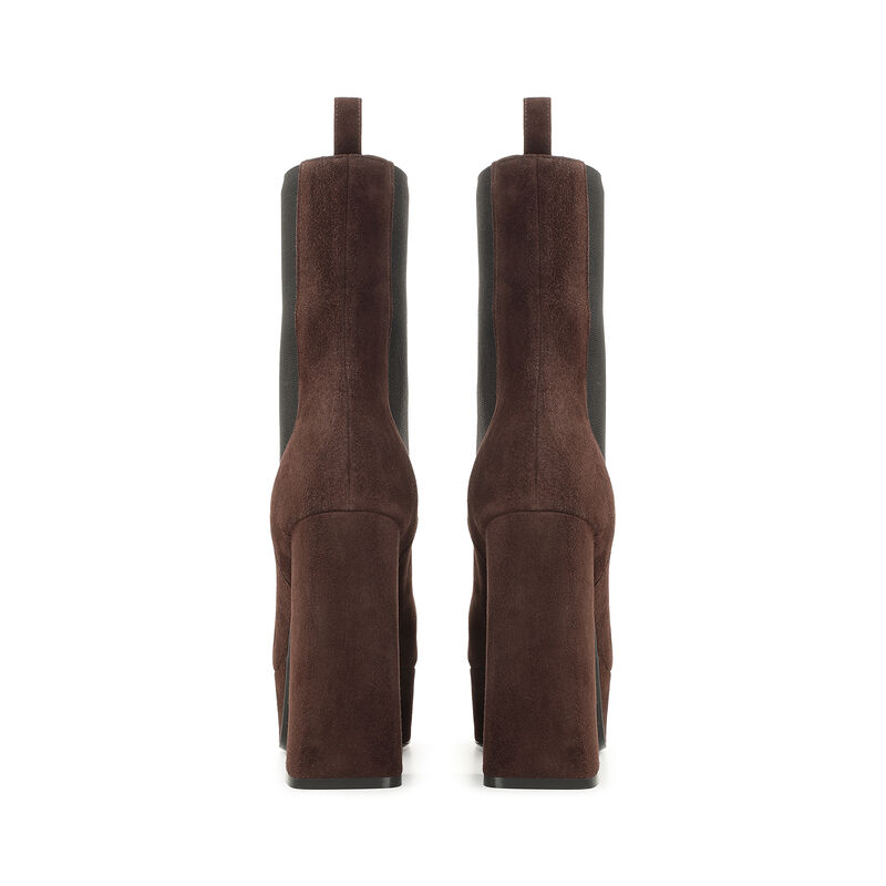 sr Alicia Platform - Booties Fondente