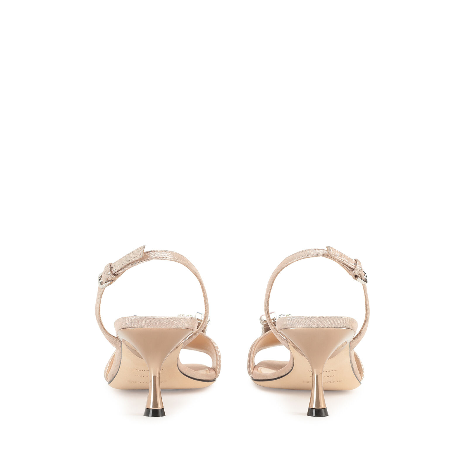 【送料&関税込】Sergio Rossi Sr Twenty Crystal Sandals サンダル グリーン ヒールの高さ: 80mm, sr Prince - Sandals