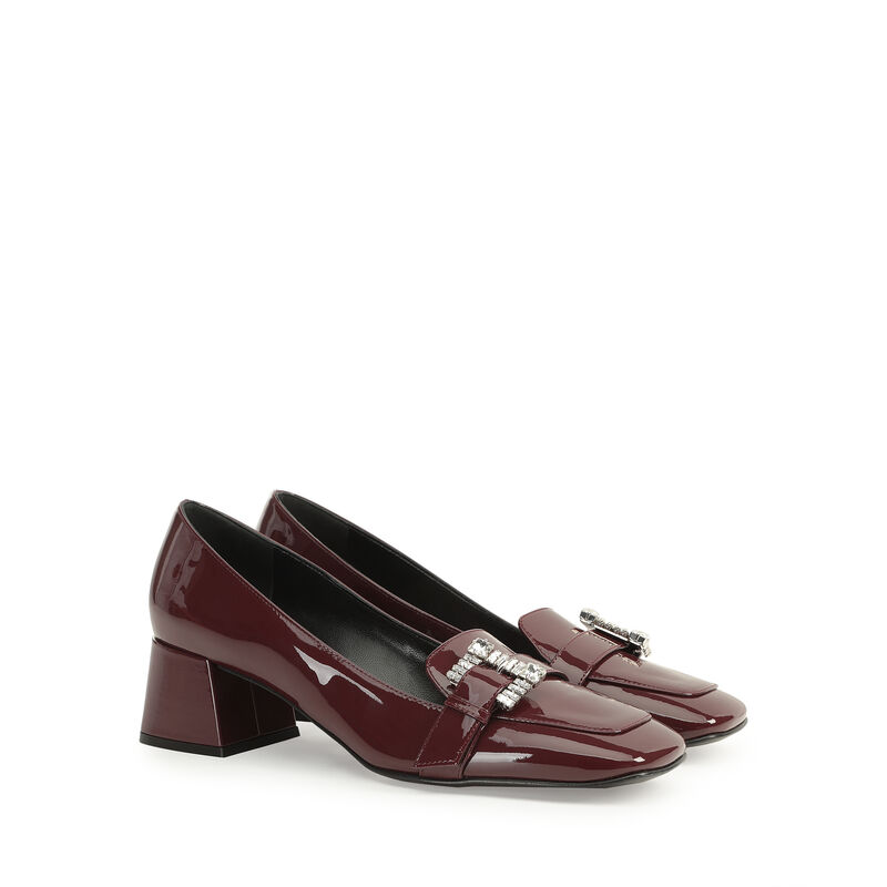 sr Twenty Buckle - Pumps Wine
