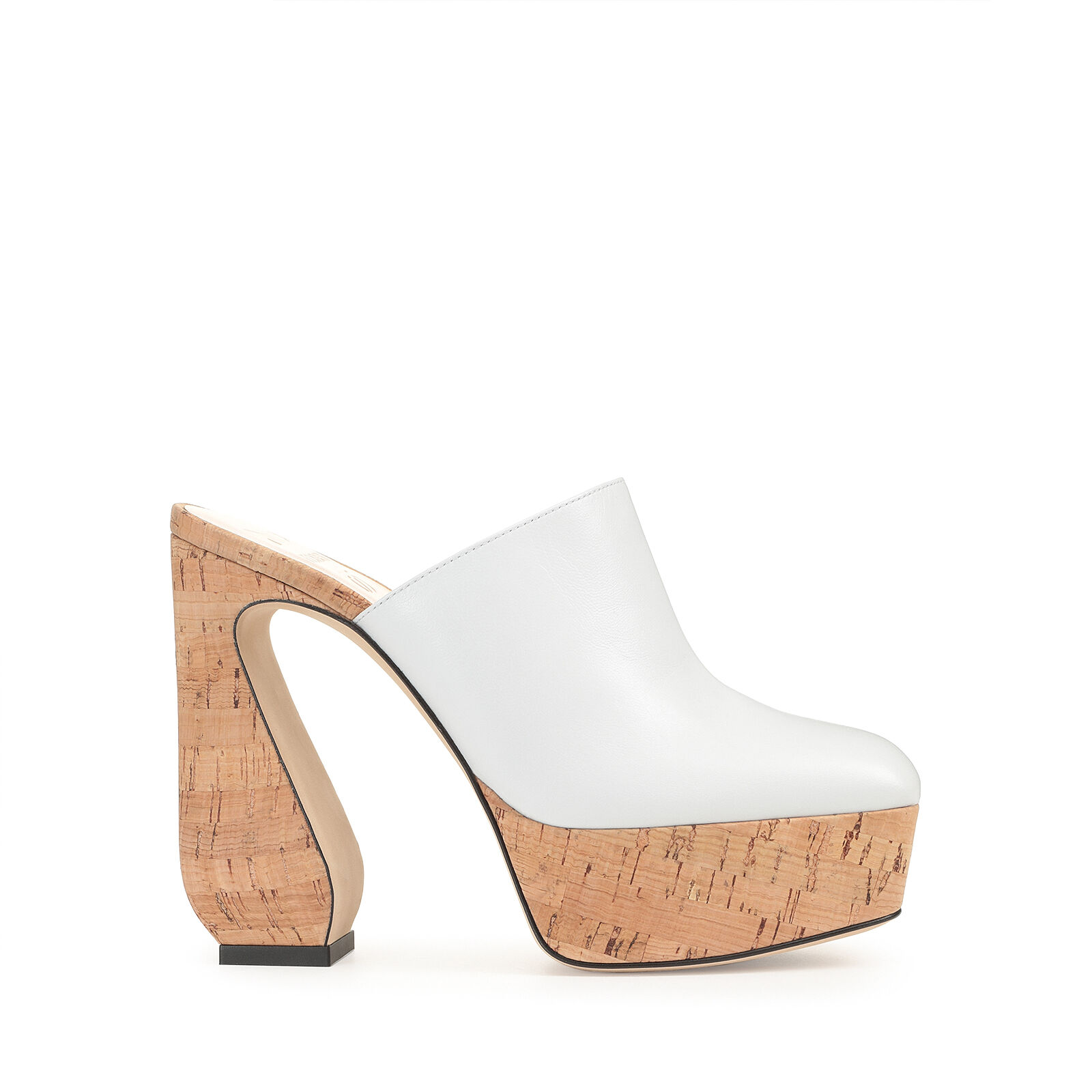 Slingbacks White Heel height 85mm SI ROSSI Sergio Rossi