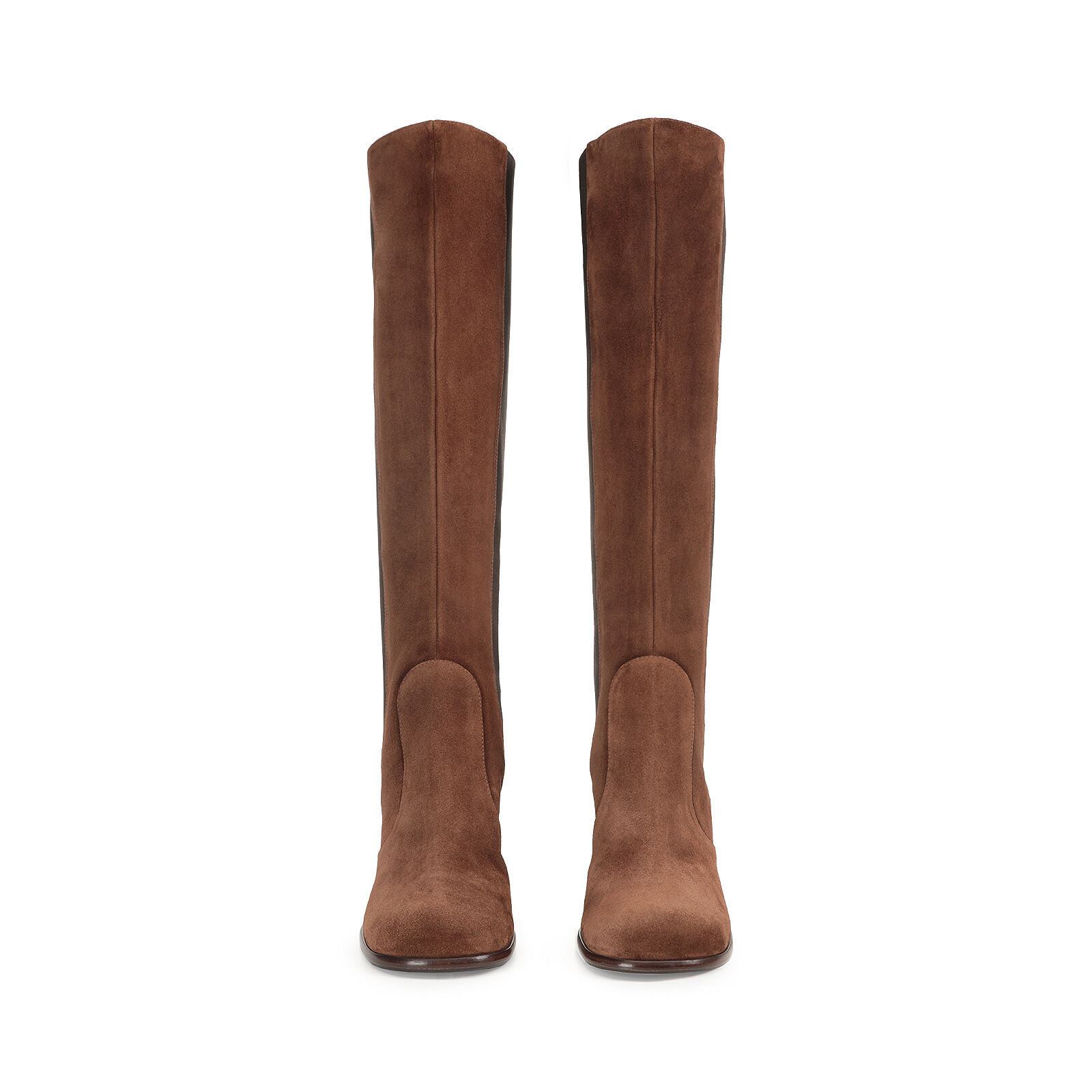 Boots Brown Mid heel 75mm sr Aden Sergio Rossi