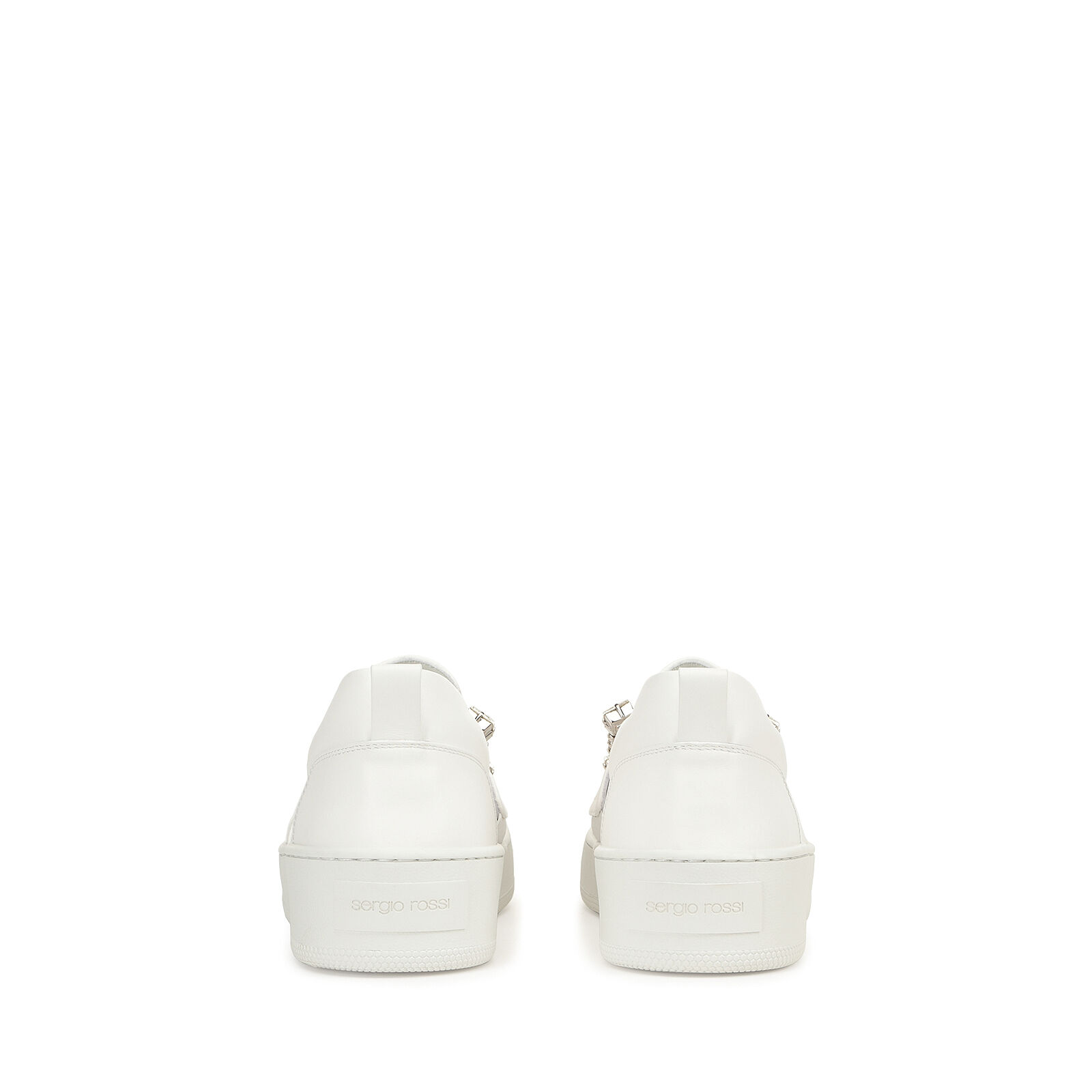 Sneakers White Flat 5mm Twenty Sport Sneakers White Sergio Rossi
