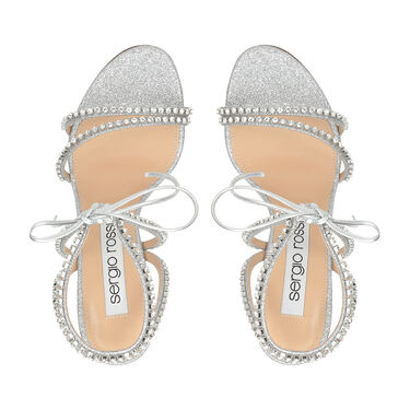 Godiva Bridal - Sandali Argento, 3