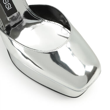 sr Alicia Platform - Décolleté Argento, 4