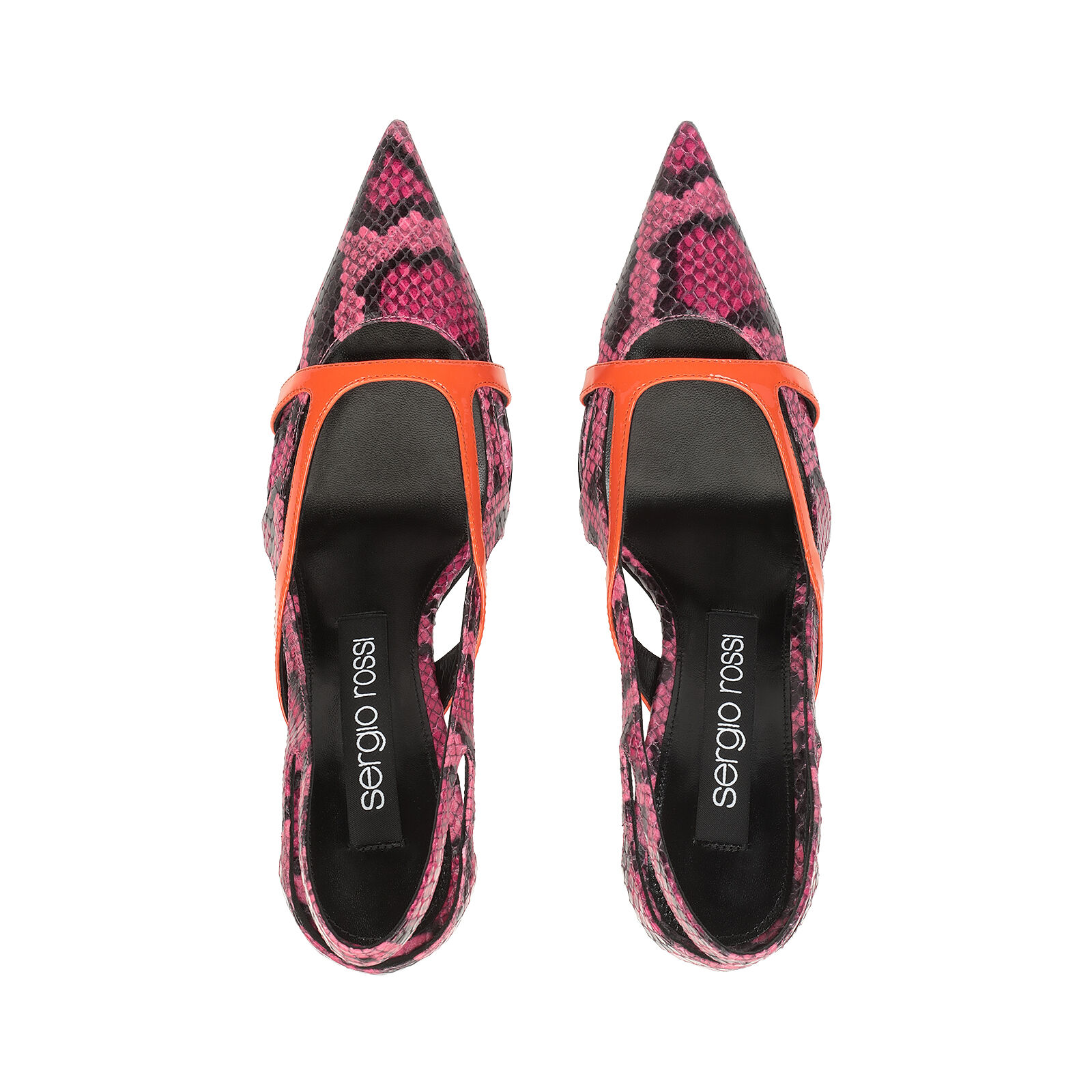 sr Aracne  - Pumps Mandarine+Fuxia, 3